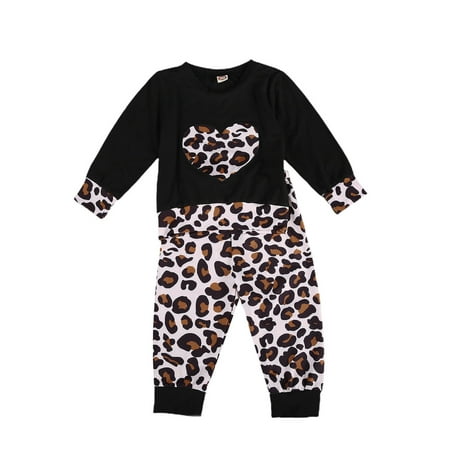 2Pcs Outfits Toddler Kids Baby Girls Leopard Print Hoodie+Pants Tracksuit Set Pullover Top Casual Shirt Leggings Fall Winter 1-5Y
2Pcs Outfits Toddler Kids Baby Girls Leopard Print Hoodie+Pants Tracksuit Set Pullover Top Casual Shirt Leggings Fall Winter 1-5Y