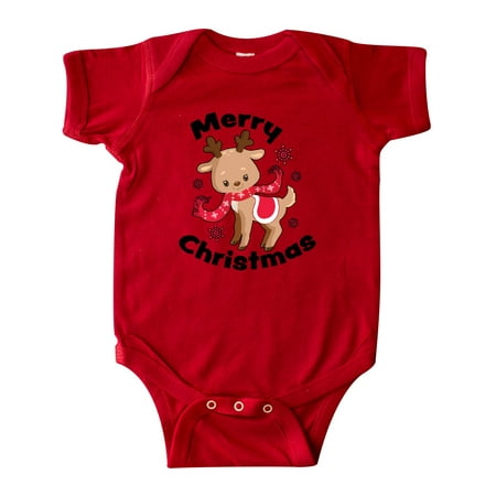 Inktastic Merry Christmas Baby Reindeer with Snowflakes Gift Baby Boy or Baby Girl Bodysuit
Inktastic Merry Christmas Baby Reindeer with Snowflakes Gift Baby Boy or Baby Girl Bodysuit