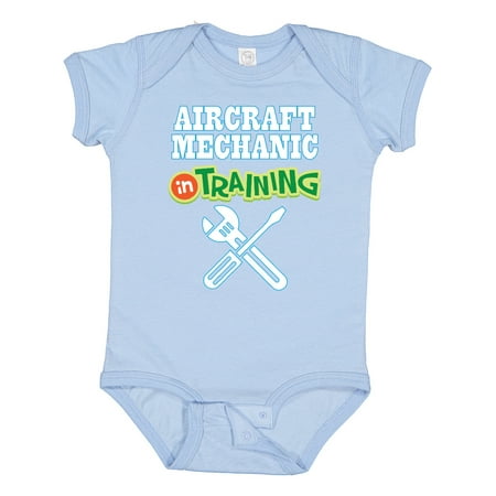 Inktastic Aircraft Mechanic in Training Future Occupation Gift Baby Boy or Baby Girl Bodysuit
Inktastic Aircraft Mechanic in Training Future Occupation Gift Baby Boy or Baby Girl Bodysuit