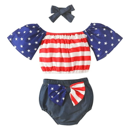 BJUTIR Girls Summer Outfits Short Sleeve Independence Day Striped Printed Ruffles Tops Shorts Headbands Outfits
BJUTIR Girls Summer Outfits Short Sleeve Independence Day Striped Printed Ruffles Tops Shorts Headbands Outfits