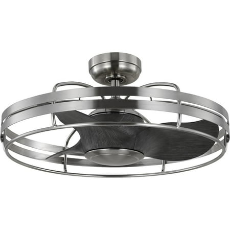 Bastrop Collection 26 in. Three-Blade Brushed Nickel Transitional Ceiling Fan with 3 Speed Remote Control
Bastrop Collection 26 in. Three-Blade Brushed Nickel Transitional Ceiling Fan with 3 Speed Remote Control
