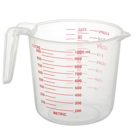 1000Ml Measuring Cup Baking Tool Kitchen Tool High Quality Plastic Measuring Cup Tool Cup with Scale
1000Ml Measuring Cup Baking Tool Kitchen Tool High Quality Plastic Measuring Cup Tool Cup with Scale