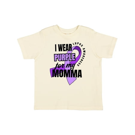 Inktastic I Wear Purple for My Momma Lupus Awareness Gift Toddler Boy or Toddler Girl T-Shirt
Inktastic I Wear Purple for My Momma Lupus Awareness Gift Toddler Boy or Toddler Girl T-Shirt