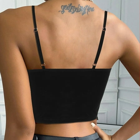 nsendm Wirefree Cami Bra Yoga Sexy Belts Lingerie Women With Garter Bra Comfort Tops Sexy Lingerie Set Shorts Underwear Black XX-Large
nsendm Wirefree Cami Bra Yoga Sexy Belts Lingerie Women With Garter Bra Comfort Tops Sexy Lingerie Set Shorts Underwear Black XX-Large