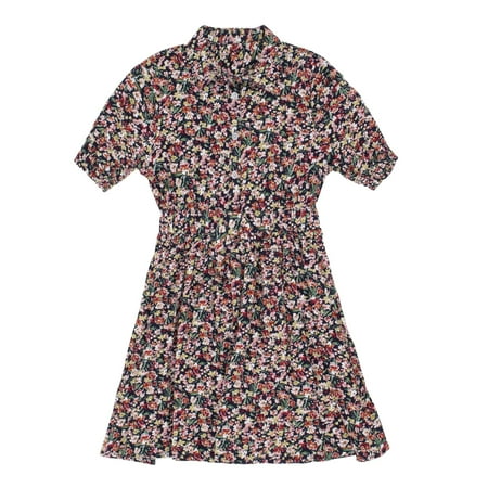 KIDPIK Girls Short Sleeve Wild Flower Elastic Waist Bow Front Shirt Dress Size: 2T - XXL (16)
KIDPIK Girls Short Sleeve Wild Flower Elastic Waist Bow Front Shirt Dress Size: 2T - XXL (16)