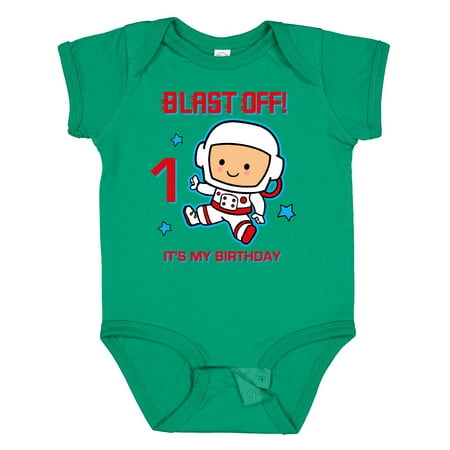 Inktastic Blast off 1st Birthday Gift Baby Boy Bodysuit