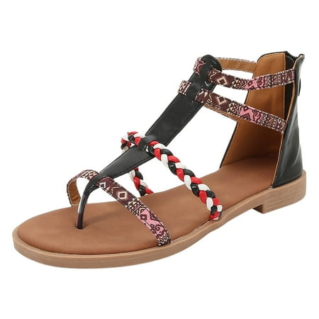 Ediodpoh Womens Flat Shoes Casual Bohemian Sandals Boho Beach Sandals Flip Flops Sandals for Women 2024 Black 7(38)
Ediodpoh Womens Flat Shoes Casual Bohemian Sandals Boho Beach Sandals Flip Flops Sandals for Women 2024 Black 7(38)