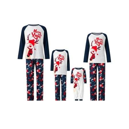 Family Matching Christmas Pajamas Sets Long Sleeve Patchwork Tops + Elk Print Pants or Long Sleeve Jumpsuit for Adults Kids Baby
Family Matching Christmas Pajamas Sets Long Sleeve Patchwork Tops + Elk Print Pants or Long Sleeve Jumpsuit for Adults Kids Baby