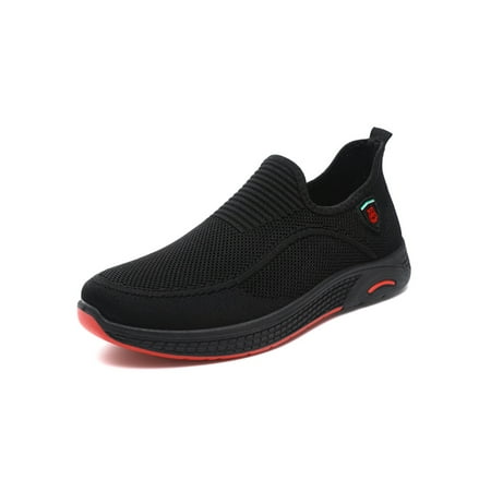 Rotosw Men Running Shoes Slip On Shoes Breathable Mesh Shoe Walking Shoes Casual Sneakers Lightweight Fitness Fashion Sneaker Sports Non-Slip Athletic Flats Black 8.5
Rotosw Men Running Shoes Slip On Shoes Breathable Mesh Shoe Walking Shoes Casual Sneakers Lightweight Fitness Fashion Sneaker Sports Non-Slip Athletic Flats Black 8.5