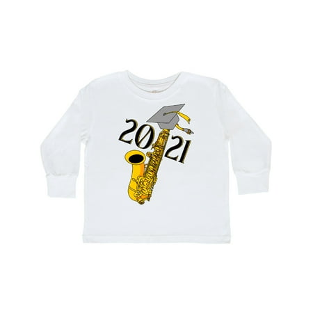 Inktastic Saxophone 2021 Graduation Gift Toddler Boy or Toddler Girl Long Sleeve T-Shirt
Inktastic Saxophone 2021 Graduation Gift Toddler Boy or Toddler Girl Long Sleeve T-Shirt