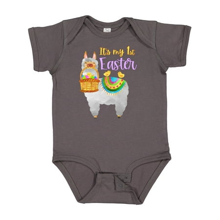 Inktastic It s My 1st Easter Llama with Basket of Eggs Gift Baby Boy or Baby Girl Bodysuit
Inktastic It s My 1st Easter Llama with Basket of Eggs Gift Baby Boy or Baby Girl Bodysuit