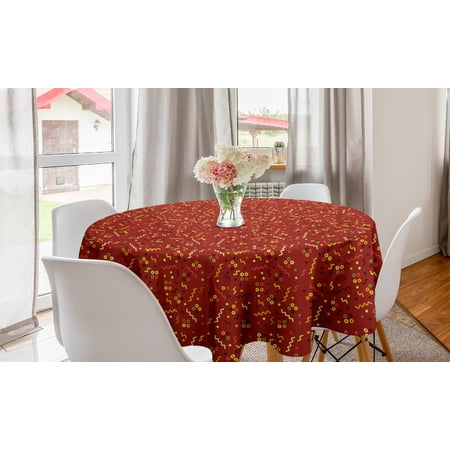 Abstract Round Tablecloth Cheerful Memphis Art Style Circles Wavy Lines Dots Spots Motif Circle Table Cloth Cover for Dining Room Kitchen Decor 60 Vermilion and Multicolor by Ambesonne
Abstract Round Tablecloth Cheerful Memphis Art Style Circles Wavy Lines Dots Spots Motif Circle Table Cloth Cover for Dining Room Kitchen Decor 60 Vermilion and Multicolor by Ambesonne