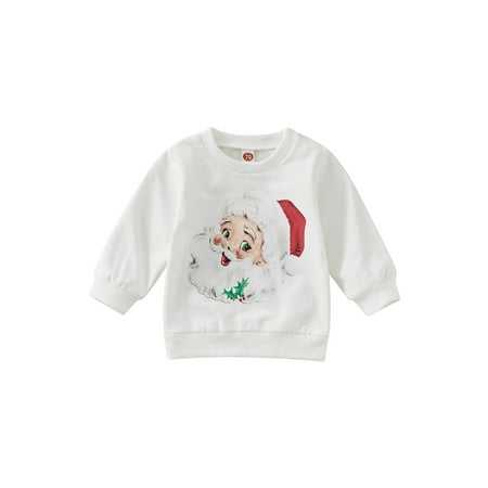 jaweiwi Toddler Baby Christmas Autumn Pullover Tops Santa Letter Print Long Sleeve Round Neck Sweatshirt for Boys Girls Size 0 6 12 18 24 M 3 Years
jaweiwi Toddler Baby Christmas Autumn Pullover Tops Santa Letter Print Long Sleeve Round Neck Sweatshirt for Boys Girls Size 0 6 12 18 24 M 3 Years
