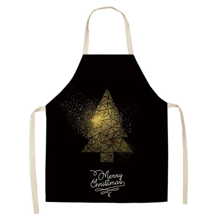 Merry Christmas Snowflake Pattern Linen Sleeveless Hand Wipe Waist Apron Home Holiday Kitchen Decor Cleaning Baking Delantal
Merry Christmas Snowflake Pattern Linen Sleeveless Hand Wipe Waist Apron Home Holiday Kitchen Decor Cleaning Baking Delantal