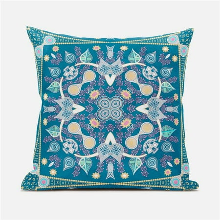 Amrita Sen Designs CAPL839FSDS-BL-18x18 18 x 18 in. Paisley Leaf Geo Duo Suede Blown & Closed Pillow - Multi Color
Amrita Sen Designs CAPL839FSDS-BL-18x18 18 x 18 in. Paisley Leaf Geo Duo Suede Blown & Closed Pillow - Multi Color