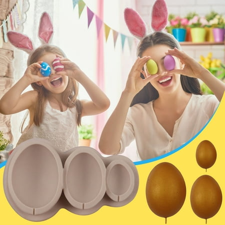 WQJNWEQ Deals Easter Series Silicone Mold Fondant Cake Mold Decoration Chocolate Mold Room Decor