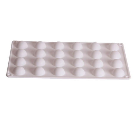 Jooan s Kitchen Silicone Cake Mould 24-cavity Semicircular Jelly Mousse Dessert Mold DIY Chocolate Baking Pan
Jooan s Kitchen Silicone Cake Mould 24-cavity Semicircular Jelly Mousse Dessert Mold DIY Chocolate Baking Pan