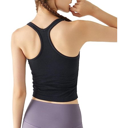 DabuLiu Women s Medium Support Padded Sports Bra Racer Back Two Layer Yoga Bra Workout Crop Tops for Gym Exercise
DabuLiu Women s Medium Support Padded Sports Bra Racer Back Two Layer Yoga Bra Workout Crop Tops for Gym Exercise
