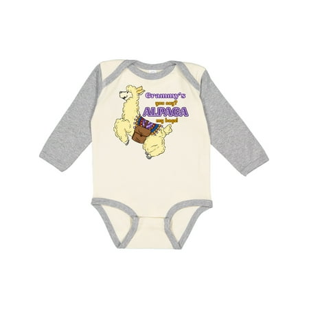 Inktastic Cute Jumping Alpaca-Grammy s You Say ALPACA my bags! Gift Baby Boy or Baby Girl Long Sleeve Bodysuit
Inktastic Cute Jumping Alpaca-Grammy s You Say ALPACA my bags! Gift Baby Boy or Baby Girl Long Sleeve Bodysuit