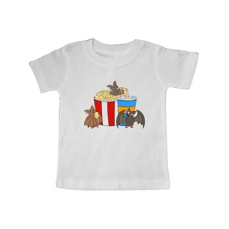 Inktastic Movie Loving Bats with Popcorn and Soda Gift Baby Boy or Baby Girl T-Shirt
Inktastic Movie Loving Bats with Popcorn and Soda Gift Baby Boy or Baby Girl T-Shirt