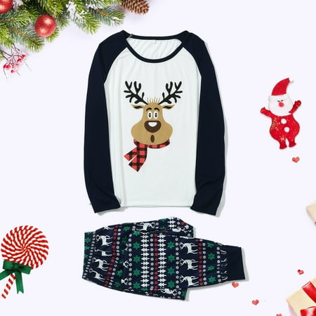 VKEKIEO Family Pajamas Matching Sets Christmas Men Deer Print Long Sleeve Tops+Pants Family Pajamas Matching Set
VKEKIEO Family Pajamas Matching Sets Christmas Men Deer Print Long Sleeve Tops+Pants Family Pajamas Matching Set