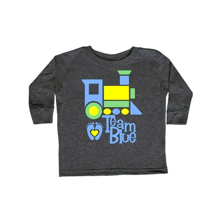 Inktastic Team Blue Block Train and Blue Footprints Gift Toddler Boy or Toddler Girl Long Sleeve T-Shirt
Inktastic Team Blue Block Train and Blue Footprints Gift Toddler Boy or Toddler Girl Long Sleeve T-Shirt