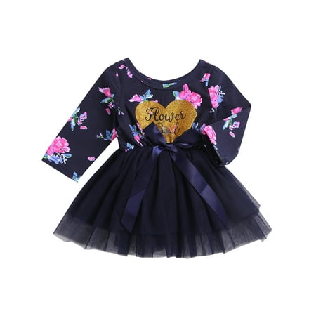Zlekejiko Toddler Kids Girls Floral Letters Prints Long Sleeves Bowknot Mesh Tulle Princess Dress
Zlekejiko Toddler Kids Girls Floral Letters Prints Long Sleeves Bowknot Mesh Tulle Princess Dress