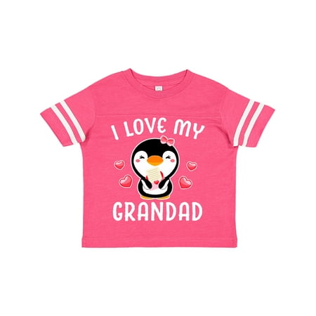 Inktastic I Love My Grandad with Cute Penguin and Hearts Gift Toddler Toddler Girl T-Shirt
Inktastic I Love My Grandad with Cute Penguin and Hearts Gift Toddler Toddler Girl T-Shirt