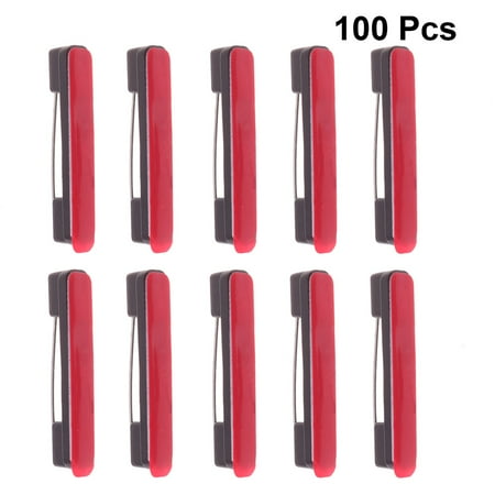100pcs Safety Worker ID Buckle Brooch Badges Plastic Tool Bar Accessories with Adhesive Sticky Back for Nametags ID Badge Crafting Parts (Black Size M)
100pcs Safety Worker ID Buckle Brooch Badges Plastic Tool Bar Accessories with Adhesive Sticky Back for Nametags ID Badge Crafting Parts (Black Size M)