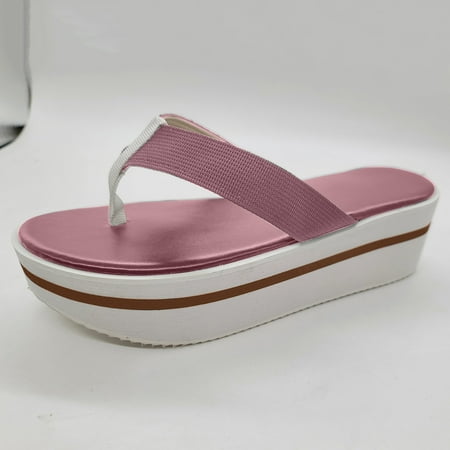 Aayomet Slippers for Women Indoor And Outdoor Color Women s Flip-flop Casual Sandals Plus And Platform Size Slippers Matching Pink 8
Aayomet Slippers for Women Indoor And Outdoor Color Women s Flip-flop Casual Sandals Plus And Platform Size Slippers Matching Pink 8
