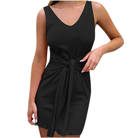 Dress for Women 2022 Womens Dresses Women s Fashion Casual Plain Color Temperament Pullover Elegant Slim Waist Pullover Sleeveless Dress Savings Clearance Maternity Dress Prom Dresses Black M
Dress for Women 2022 Womens Dresses Women s Fashion Casual Plain Color Temperament Pullover Elegant Slim Waist Pullover Sleeveless Dress Savings Clearance Maternity Dress Prom Dresses Black M