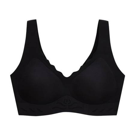 Akiihool Womens Plus Size Bras For Women Women s Invisibles Comfort Seamless Wireless Skinny Strap Retro Bralette Bra (Black M)
Akiihool Womens Plus Size Bras For Women Women s Invisibles Comfort Seamless Wireless Skinny Strap Retro Bralette Bra (Black M)