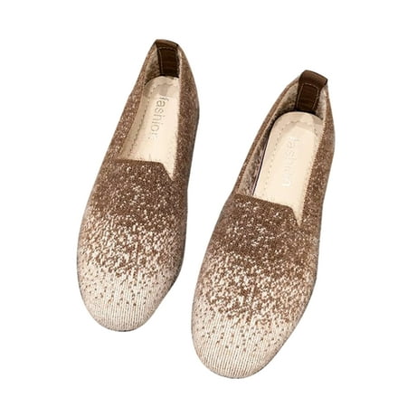 Difumos Ladies Flat Shoes Slip On Flats Non-Slip Casual Shoe Work Square Toe Loafers Lightweight Comfort Pumps Brown 4.5
Difumos Ladies Flat Shoes Slip On Flats Non-Slip Casual Shoe Work Square Toe Loafers Lightweight Comfort Pumps Brown 4.5