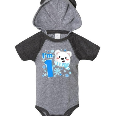 Inktastic I m one- cute polar bear first birthday Gift Baby Boy or Baby Girl Bodysuit
Inktastic I m one- cute polar bear first birthday Gift Baby Boy or Baby Girl Bodysuit