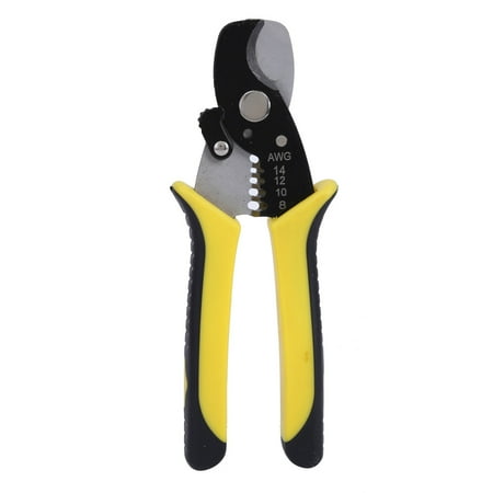 Multi-Function 1/2 Inch Wire Stripping Pliers - Cable Stripper Crimper and Cutter Tool
Multi-Function 1/2 Inch Wire Stripping Pliers - Cable Stripper Crimper and Cutter Tool