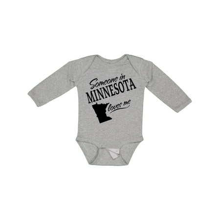 Inktastic Someone in Minnesota Loves Me Gift Baby Boy or Baby Girl Long Sleeve Bodysuit
Inktastic Someone in Minnesota Loves Me Gift Baby Boy or Baby Girl Long Sleeve Bodysuit