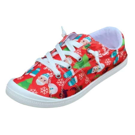 Wesracia Christmas Print Loafers For Women Ladies Shoes Canvas Flat Shoes Soft Vulcanize Casual Shoes
Wesracia Christmas Print Loafers For Women Ladies Shoes Canvas Flat Shoes Soft Vulcanize Casual Shoes