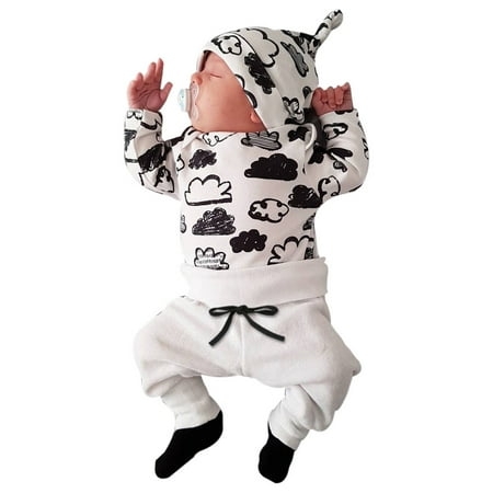 Pant Sets Boys 2 Piece Outfits Baby Girl Boy Cloud Print T Shirt Tops+Pants Outfits Clothes Set
Pant Sets Boys 2 Piece Outfits Baby Girl Boy Cloud Print T Shirt Tops+Pants Outfits Clothes Set