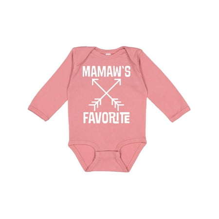 Inktastic Mamaw s Favorite Grandson Childs Gift Gift Baby Boy or Baby Girl Long Sleeve Bodysuit
Inktastic Mamaw s Favorite Grandson Childs Gift Gift Baby Boy or Baby Girl Long Sleeve Bodysuit