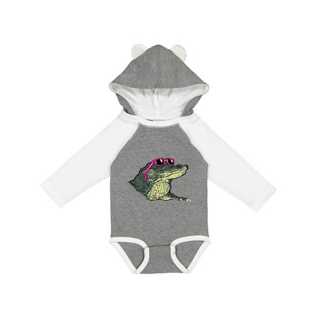 Inktastic Sunny Gator in Pink Sunglasses Gift Baby Boy or Baby Girl Long Sleeve Bodysuit
Inktastic Sunny Gator in Pink Sunglasses Gift Baby Boy or Baby Girl Long Sleeve Bodysuit