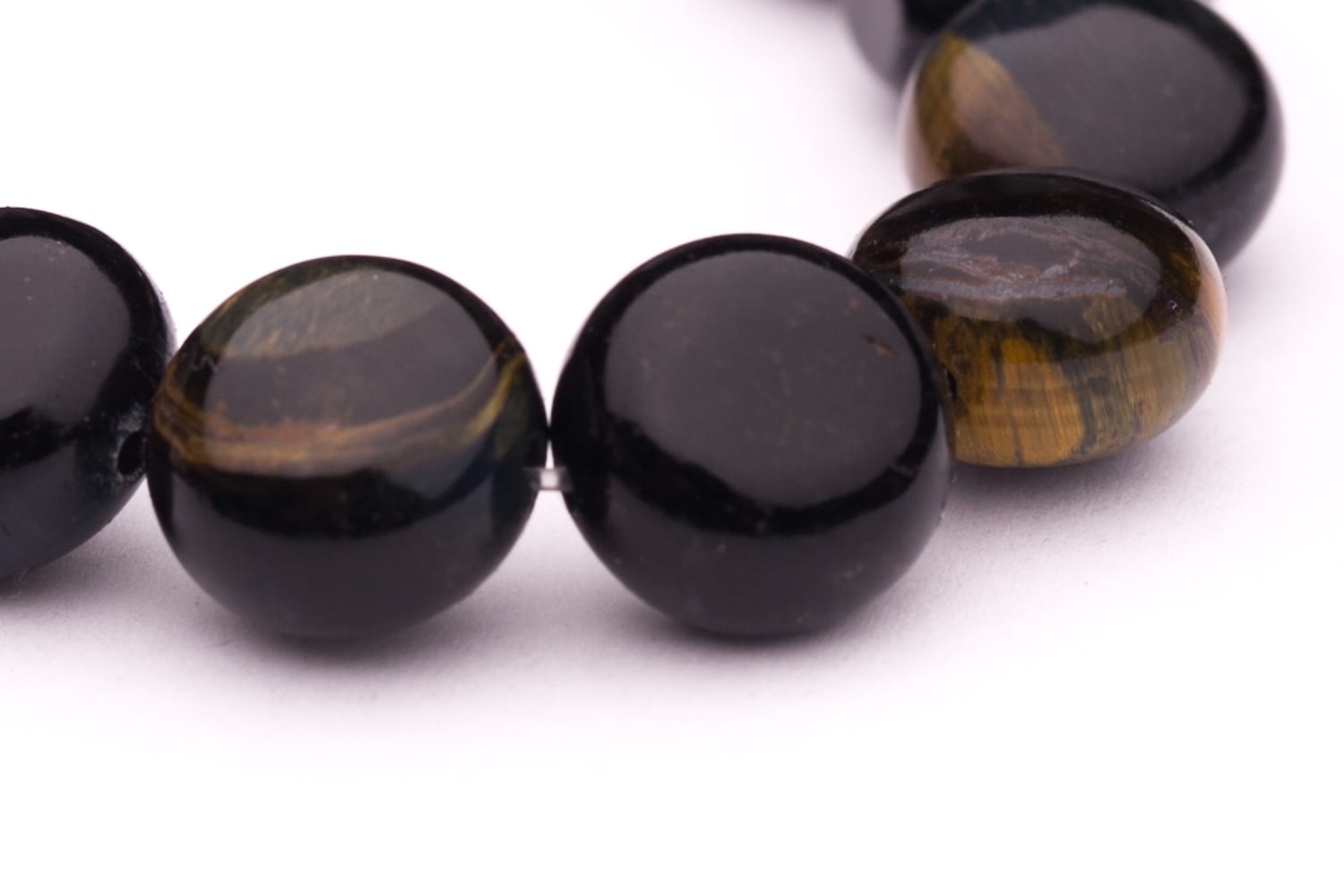 Mm Tiger Eye Bead Chips Gemstones Inch Strand Jewelry Beauty