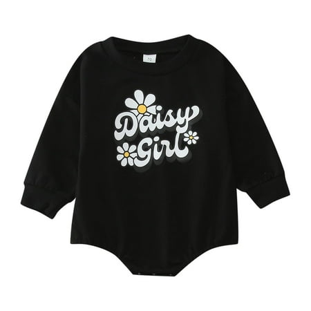 Chenyuanyuan Baby Clothes for Girls Girls Long Sleeve Letter Prints Pullover Romper Sweatshirt Bodysuits Size 6-12 Months
Chenyuanyuan Baby Clothes for Girls Girls Long Sleeve Letter Prints Pullover Romper Sweatshirt Bodysuits Size 6-12 Months