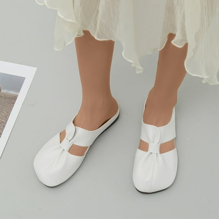 AXXD Women White Sandals Clearance 6.5 New Summer Flat Shoes Casual Baotou Sandals Breathable
AXXD Women White Sandals Clearance 6.5 New Summer Flat Shoes Casual Baotou Sandals Breathable