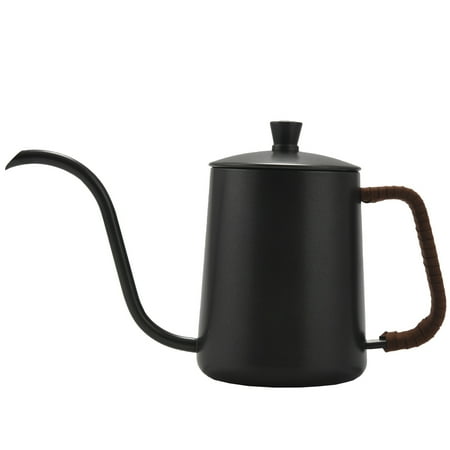 600Ml Drip Kettle Coffee Tea Pot Stainless Steel Non-Stick Coating Swan Neck Thin Mouth Drip Kettle
600Ml Drip Kettle Coffee Tea Pot Stainless Steel Non-Stick Coating Swan Neck Thin Mouth Drip Kettle