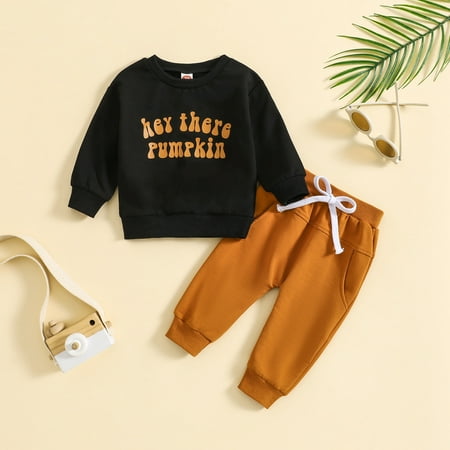 Baby Boys Outfit Sets Autumn Winter Letter Print Crew Neck Long Sleeve Sweatshirts Tops With Pants Two Piece Loose Little Boys Clothes
Baby Boys Outfit Sets Autumn Winter Letter Print Crew Neck Long Sleeve Sweatshirts Tops With Pants Two Piece Loose Little Boys Clothes