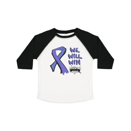Inktastic Ribbon We Will Win Testicular Cancer Awareness Gift Toddler Boy or Toddler Girl T-Shirt
Inktastic Ribbon We Will Win Testicular Cancer Awareness Gift Toddler Boy or Toddler Girl T-Shirt