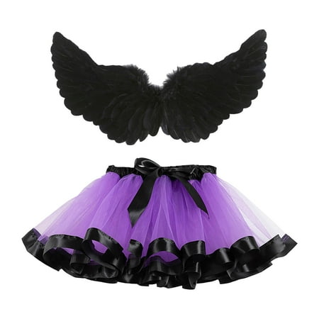 Toddler Girls Skirts Ballet Underskirt Hallowmas Party Patchwork Tulle Dance Skirt With Wing Outfits
Toddler Girls Skirts Ballet Underskirt Hallowmas Party Patchwork Tulle Dance Skirt With Wing Outfits