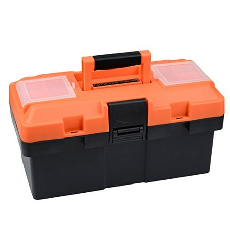 Plastic Tool Box 14 -inch Portable Tool Box Plastic Toolbox with Removable Tool Tray and Detachable Tool Kit For Craft Storage Household
Plastic Tool Box 14 -inch Portable Tool Box Plastic Toolbox with Removable Tool Tray and Detachable Tool Kit For Craft Storage Household