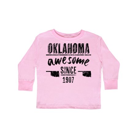 Inktastic Oklahoma Awesome Since 1907 Gift Toddler Boy or Toddler Girl Long Sleeve T-Shirt
Inktastic Oklahoma Awesome Since 1907 Gift Toddler Boy or Toddler Girl Long Sleeve T-Shirt