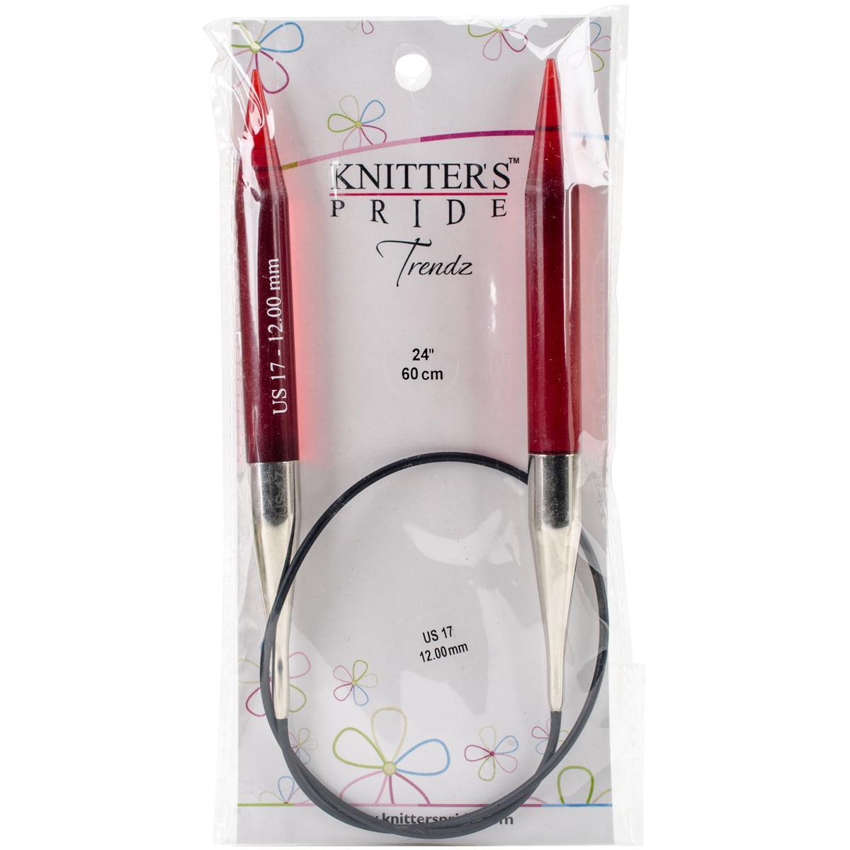 16 Knitters Pride 4//3.5mm Cubics Platina Fixed Circular Needles